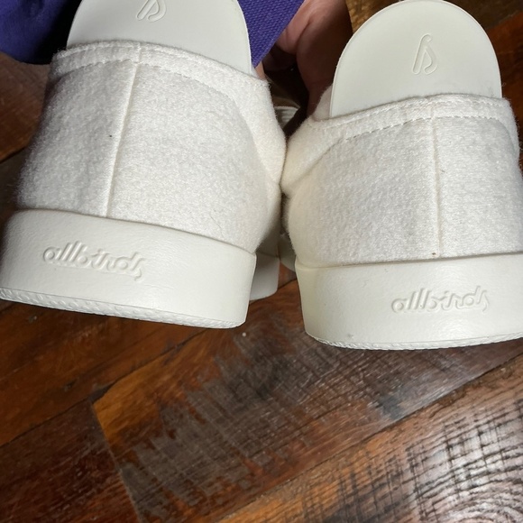 Allbirds Wool Piper Sneakers Natural White Merino Wool Shoes Men’s Size 11 - Picture 9 of 11